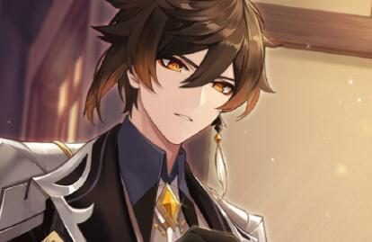 原神：“钟离” 生日快乐 官方贺图