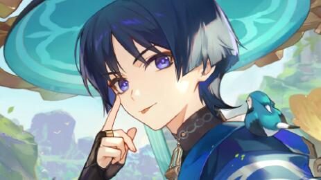 原神：“流浪者” 生日快乐 官方贺图