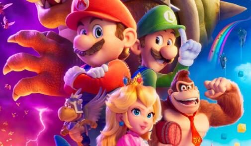 动画电影《超级马力欧兄弟》海报公开，4月7日上映