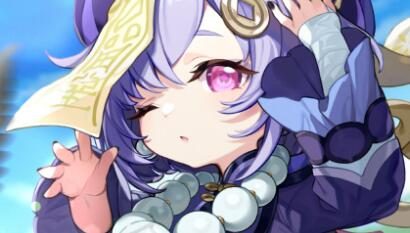 原神:“七七” 生日快乐 官方贺图