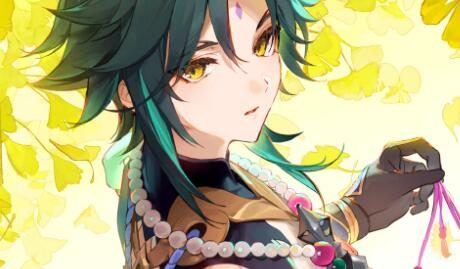 原神:2023 白色情人节 官方贺图【魈 ver.】