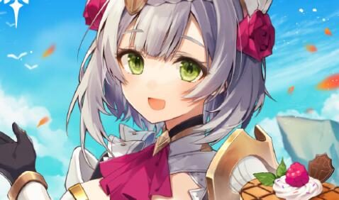 原神：“诺艾尔” 生日快乐 官方贺图