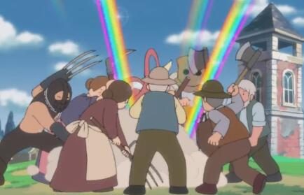 《生化危机4 RE》宣传动画《RE名作剧场：不思议村子里的里昂》第3话