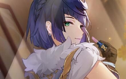 原神：“夜兰” 生日快乐 官方贺图