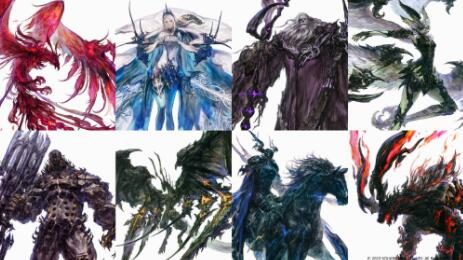 《最终幻想16》八大召唤兽设定图公开，6月22日发售