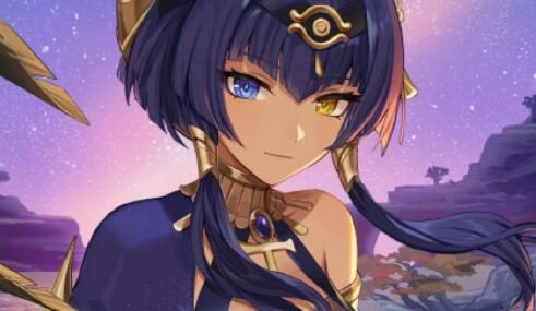 原神：“坎蒂丝” 生日快乐 官方贺图