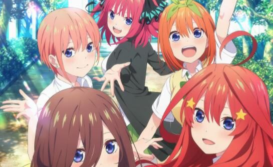 系列新作动画《五等分的新娘∽》视觉图公开，夏季开播