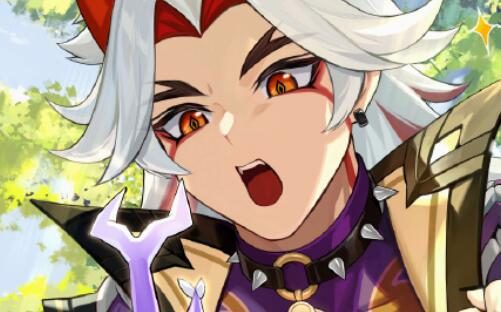 原神:“荒泷一斗” 生日快乐 官方贺图