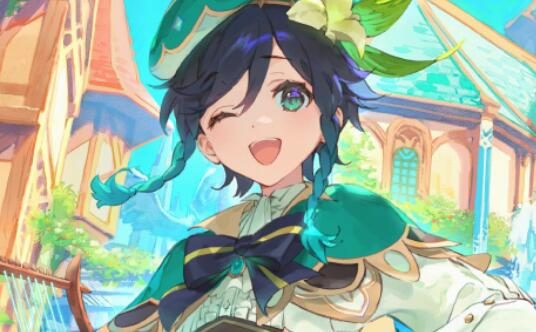 原神：“温迪” 生日快乐 官方贺图