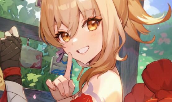 原神：“宵宫” 生日快乐 官方贺图