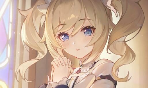 原神:“芭芭拉” 生日快乐 官方贺图