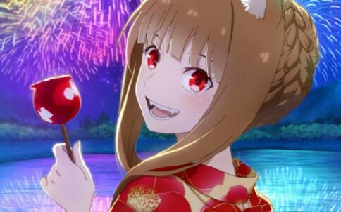 《狼与香辛料》官方四季主题视觉图 “夏日祭” 公开