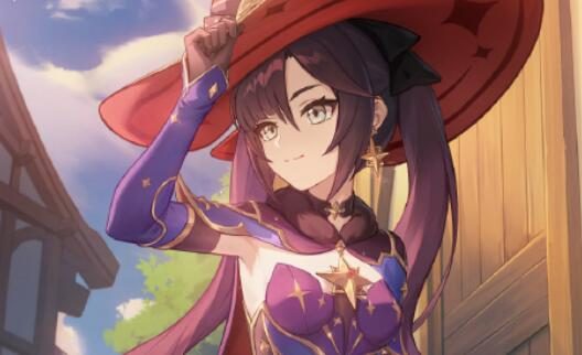 原神:“莫娜” 生日快乐 官方贺图