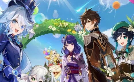 原神4.1:官方「壁纸放送」