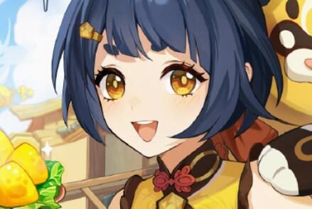 原神:“香菱” 生日快乐 官方贺图