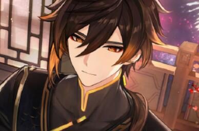 原神：“钟离” 生日快乐 官方贺图